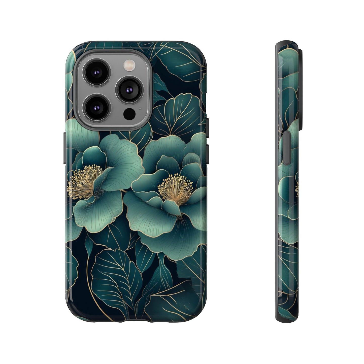 Floral Tough Case | Dual Layer Protection for iPhone, Samsung & Google Pixel