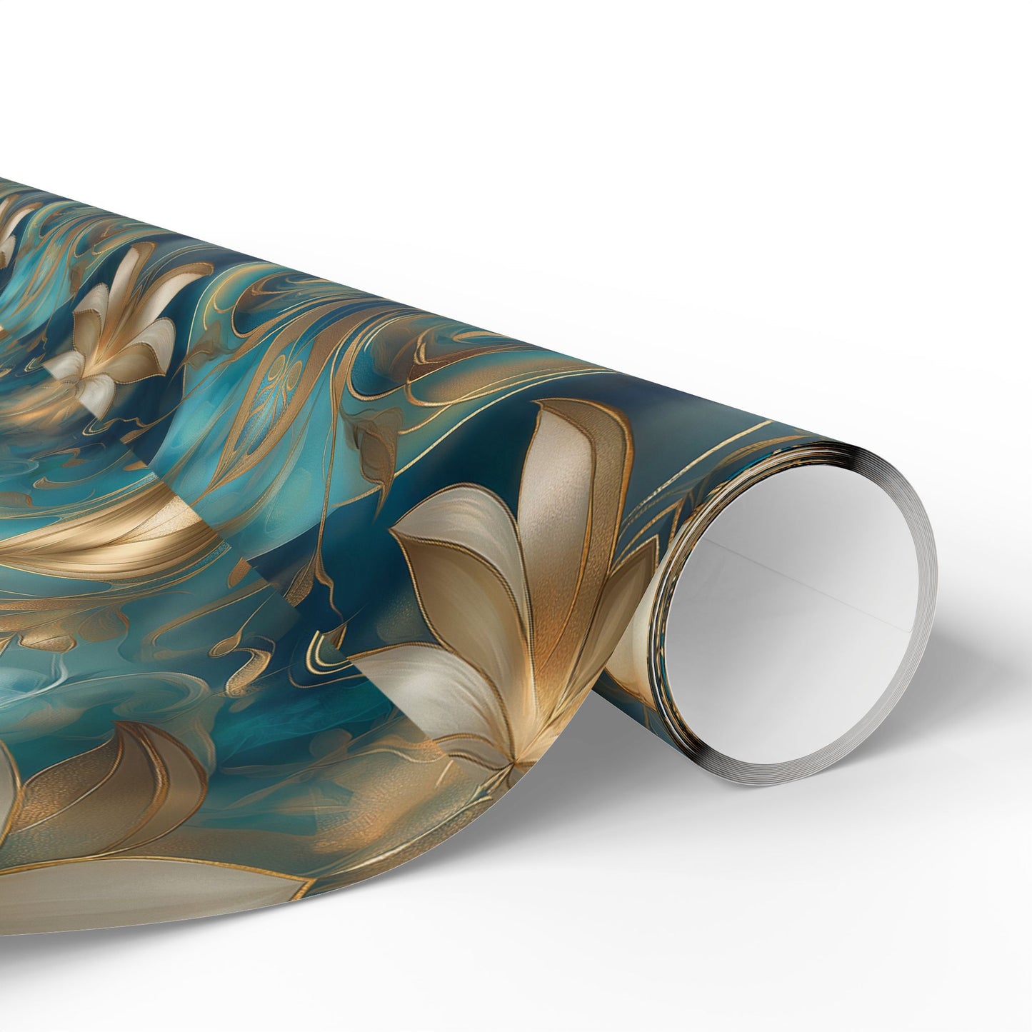 Lotus Custom Wrapping Paper | Perfect for Christmas Gifts | Matte or Glossy Finish"