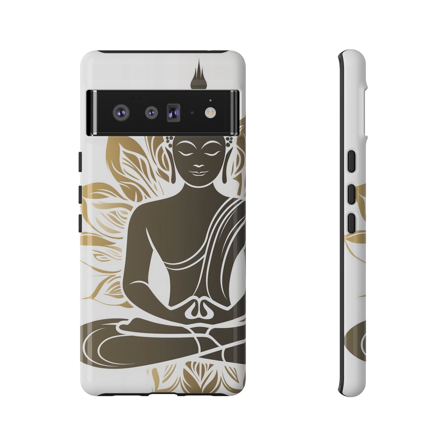 Buddha Serenity Tough Phone Case | Double-Layer Protection