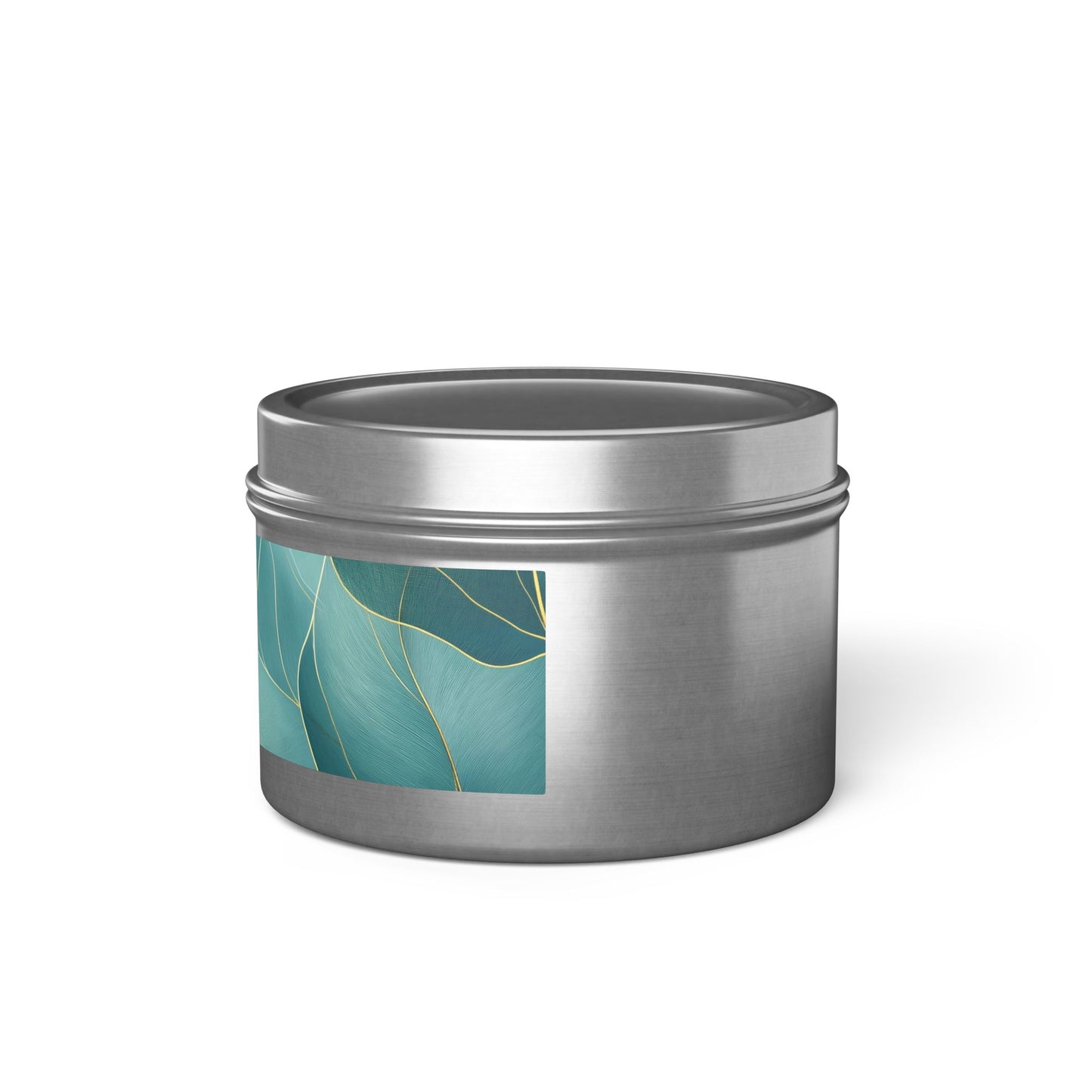 Aromatherapy Leaf Tin Candle