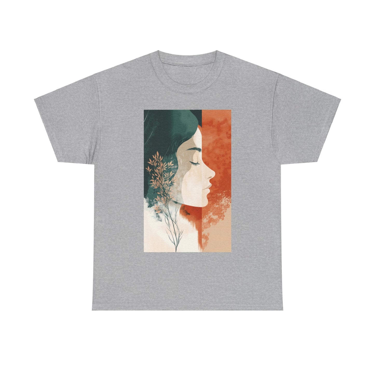 Inner Calm Unisex Heavy Cotton Tee – Zen-inspirierte Kunst für ein friedliches Leben