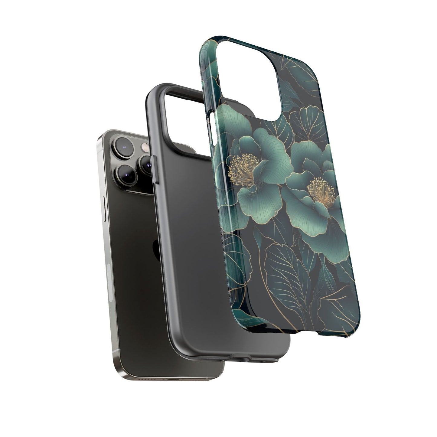 Floral Tough Case | Dual Layer Protection for iPhone, Samsung & Google Pixel