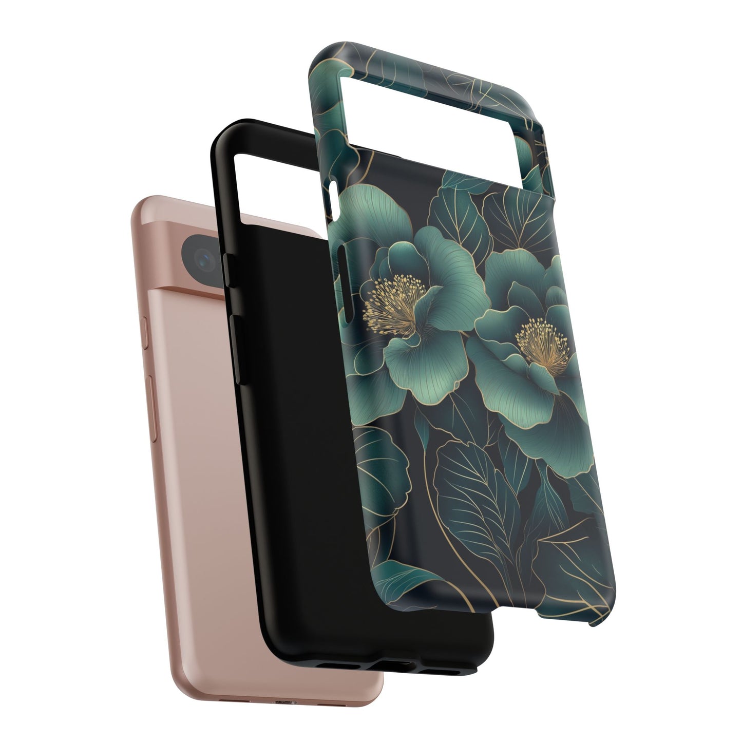 Floral Tough Case | Dual Layer Protection for iPhone, Samsung & Google Pixel