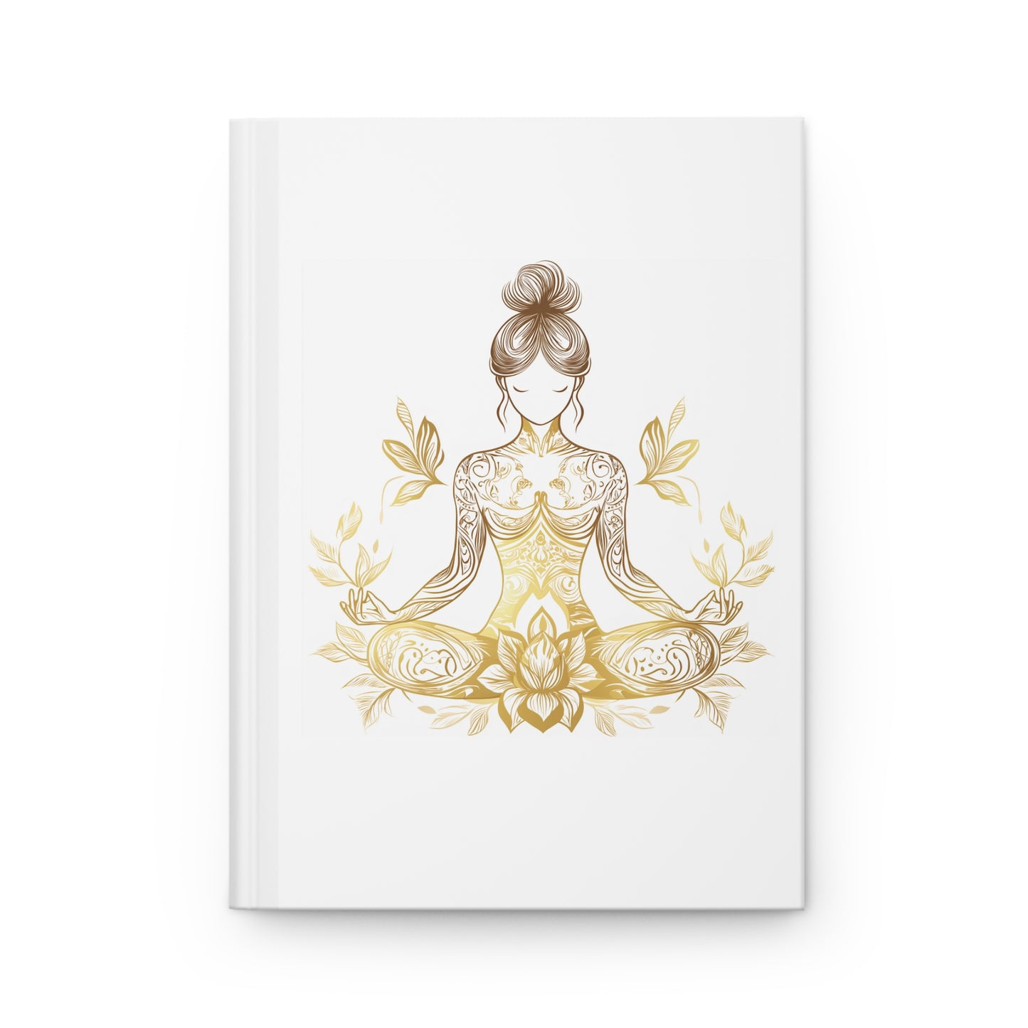 Mindful Glow Hardcover Journal | Matte Finish, Personalized Design