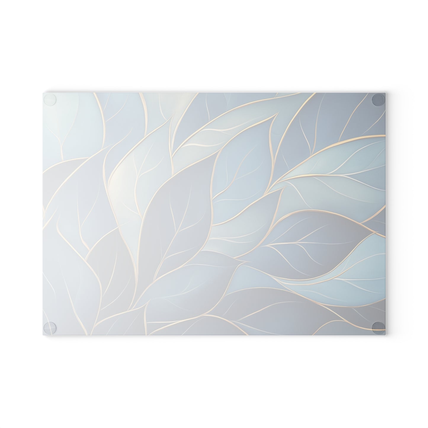 Tranquil Leaf Glass Cutting Board