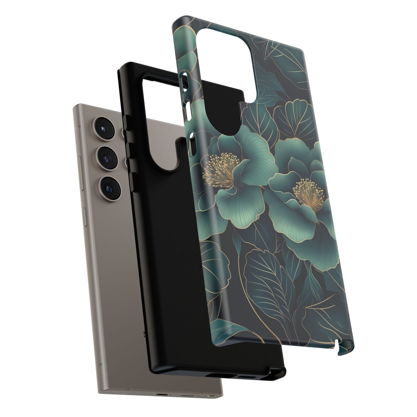 Floral Tough Case | Dual Layer Protection for iPhone, Samsung & Google Pixel