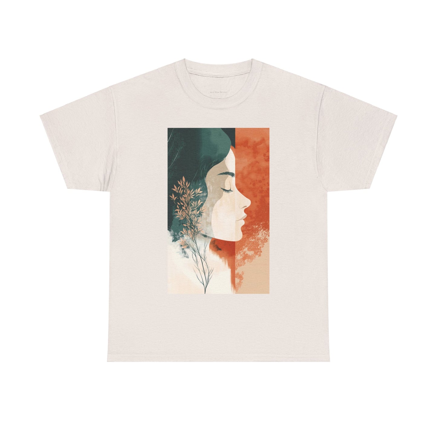 Inner Calm Unisex Heavy Cotton Tee – Zen-inspirierte Kunst für ein friedliches Leben