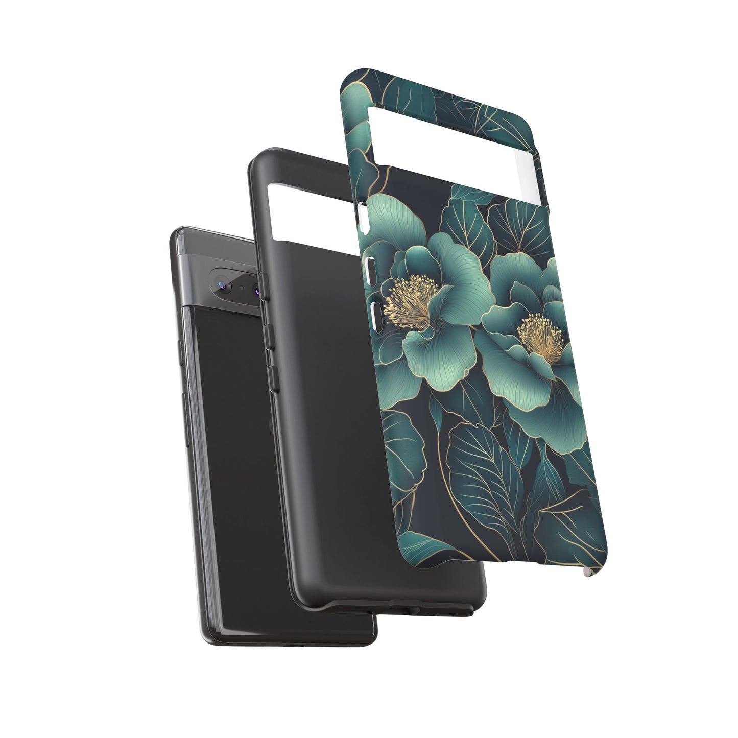 Floral Tough Case | Dual Layer Protection for iPhone, Samsung & Google Pixel