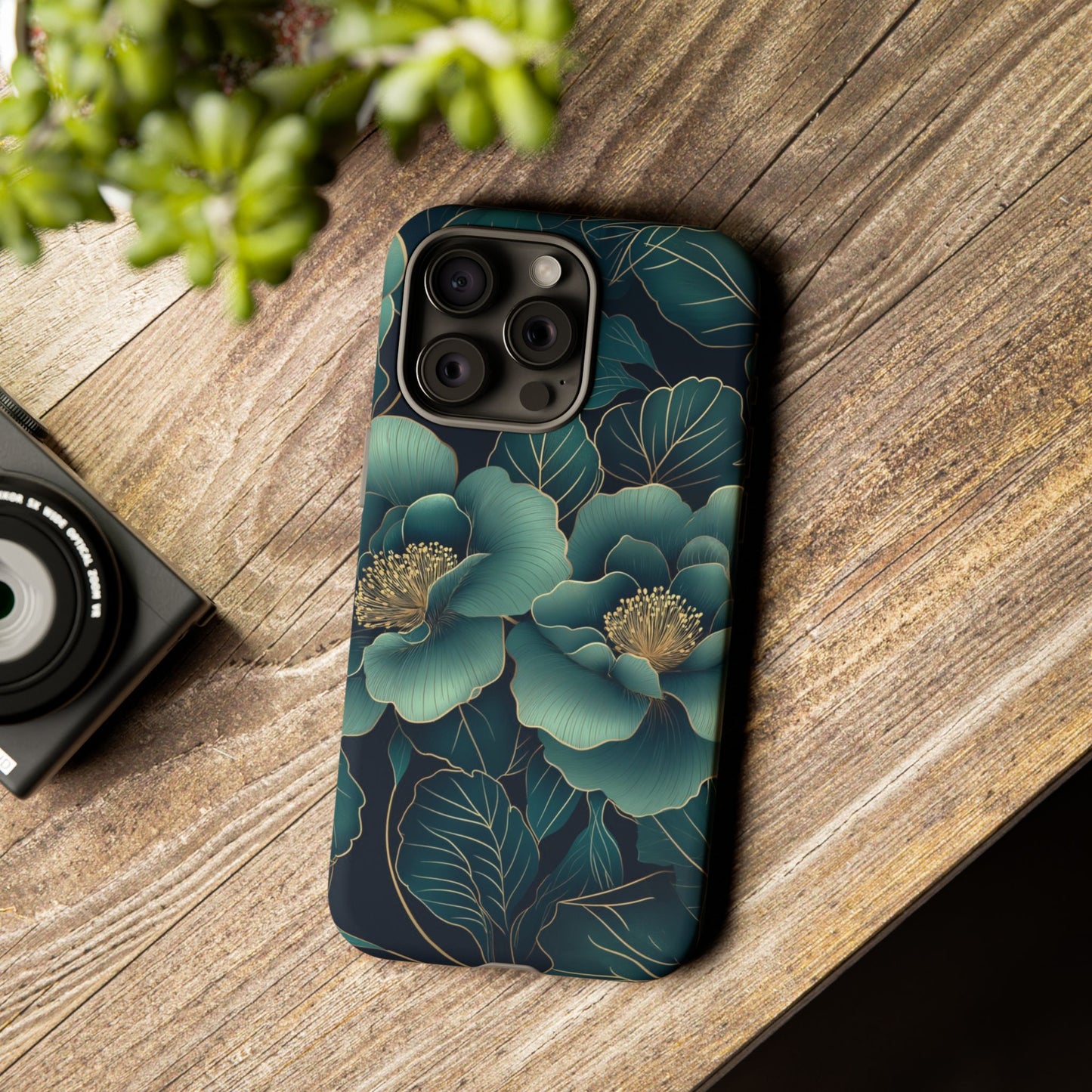 Floral Tough Case | Dual Layer Protection for iPhone, Samsung & Google Pixel