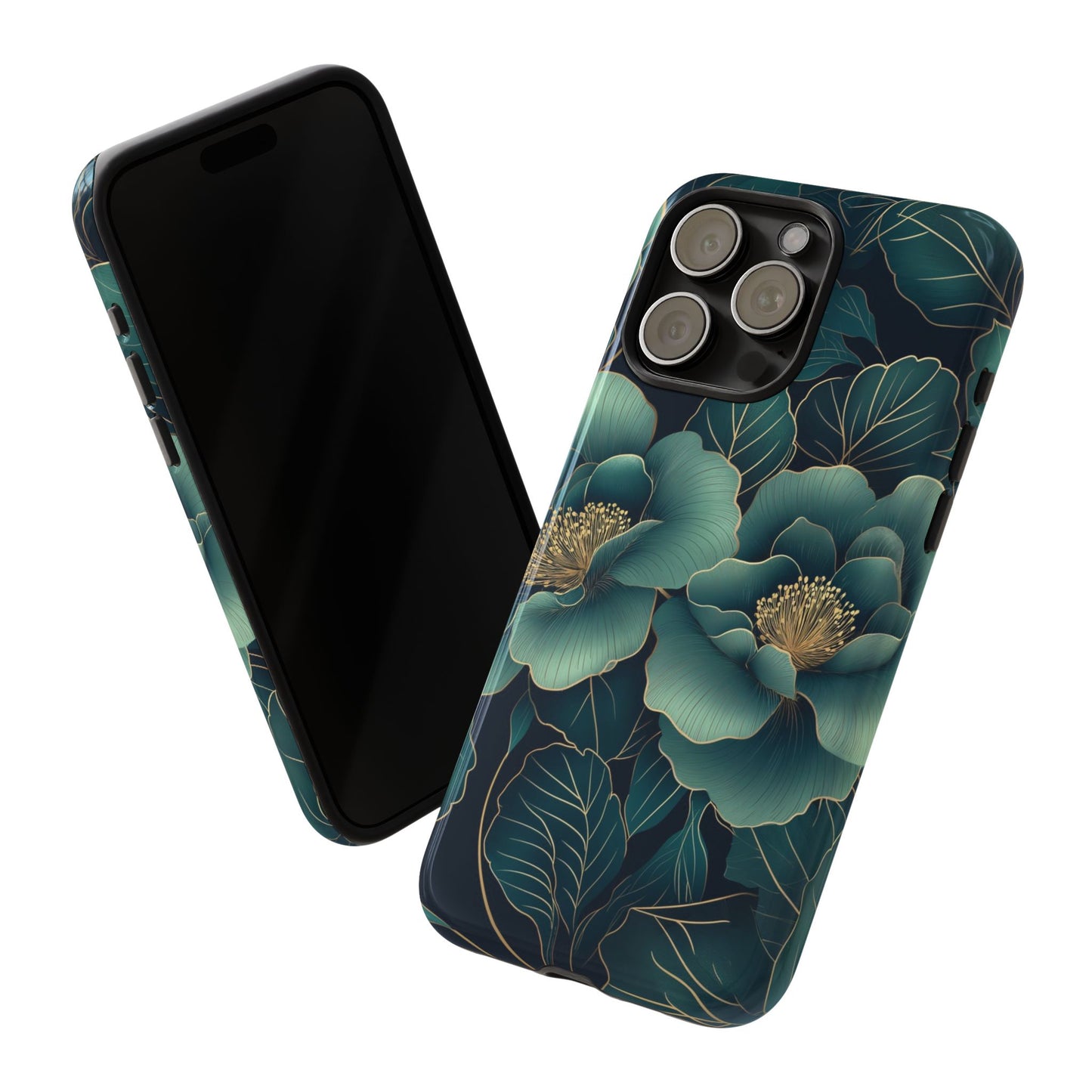 Floral Tough Case | Dual Layer Protection for iPhone, Samsung & Google Pixel