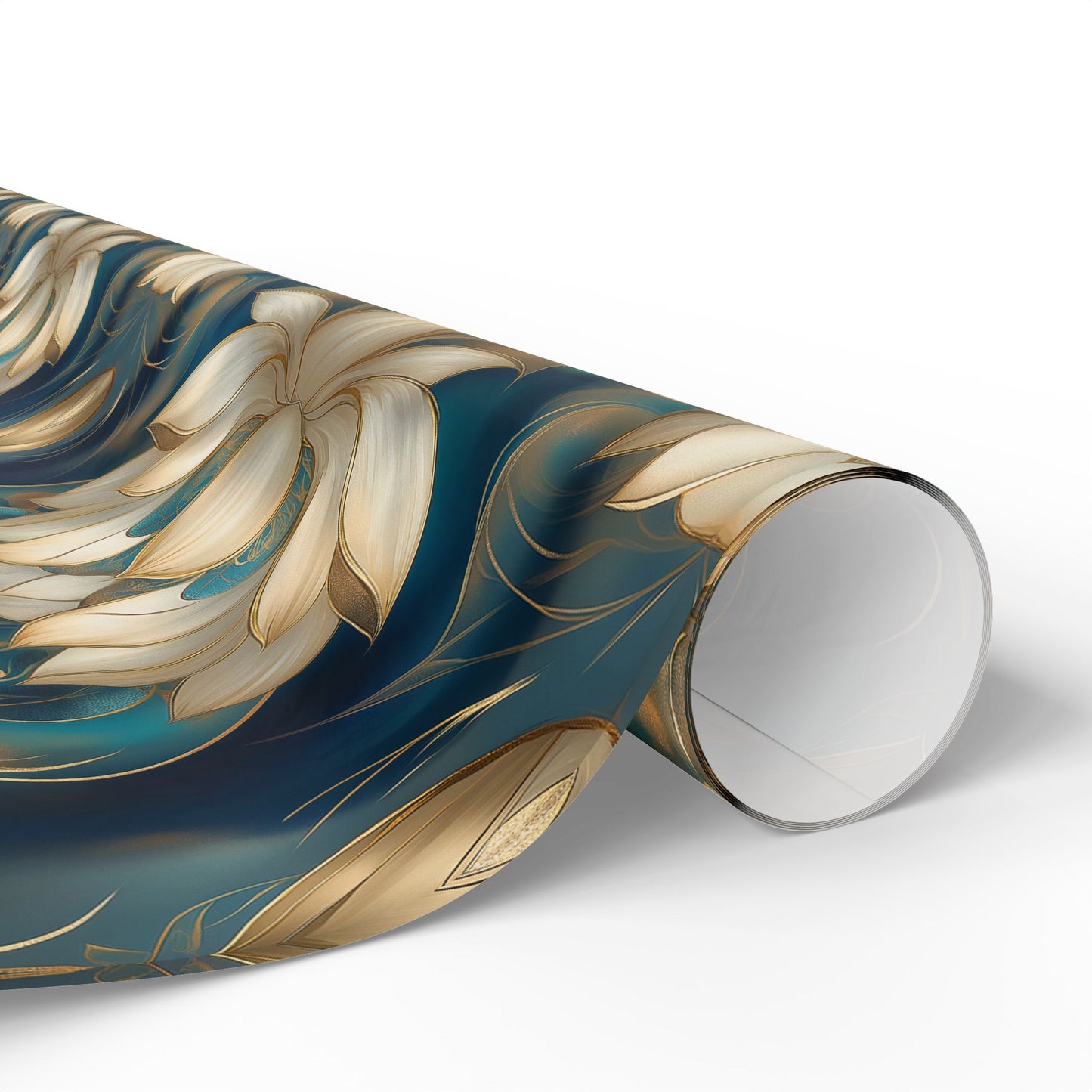 Lotus Custom Wrapping Paper | Perfect for Christmas Gifts | Matte or Glossy Finish"