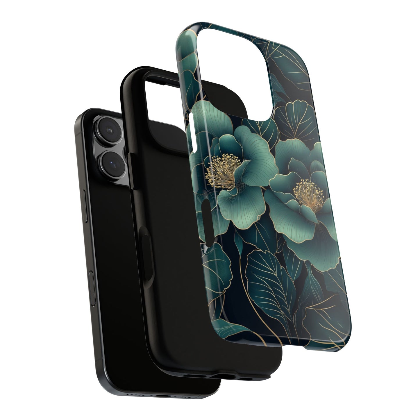 Floral Tough Case | Dual Layer Protection for iPhone, Samsung & Google Pixel