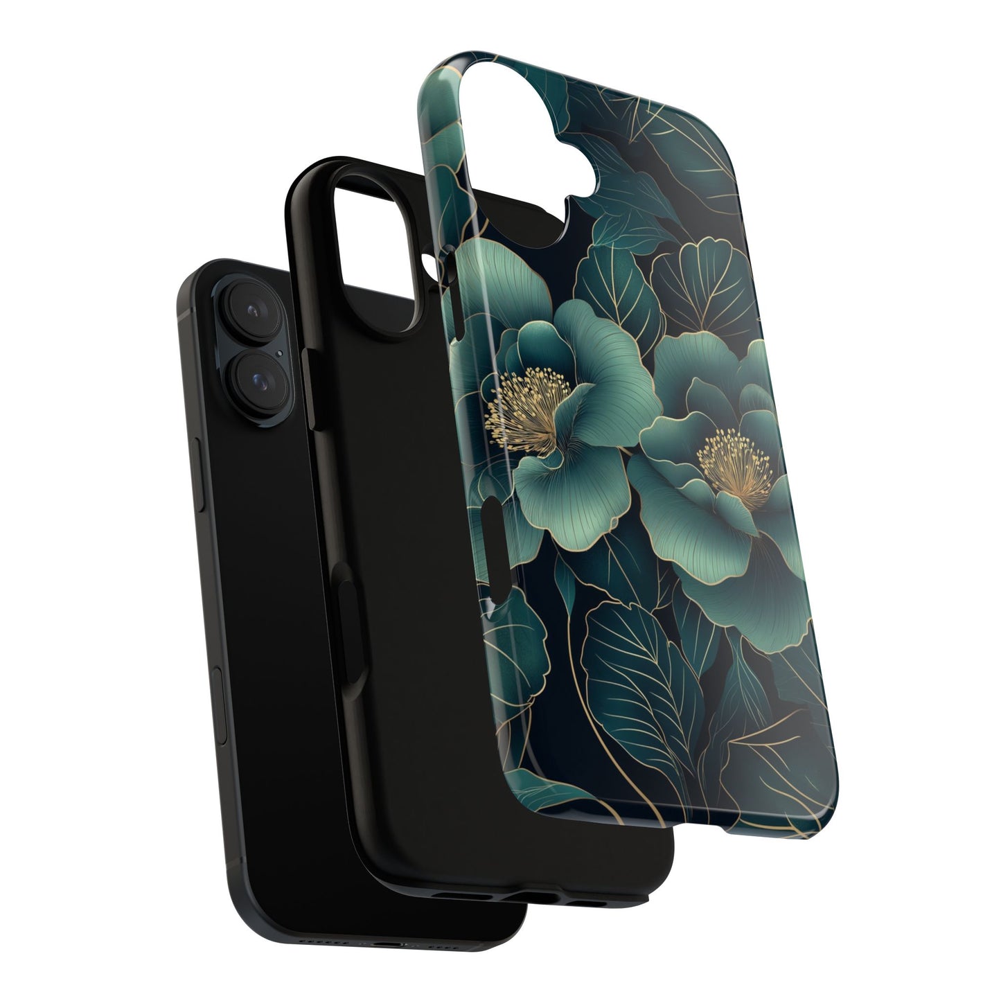 Floral Tough Case | Dual Layer Protection for iPhone, Samsung & Google Pixel