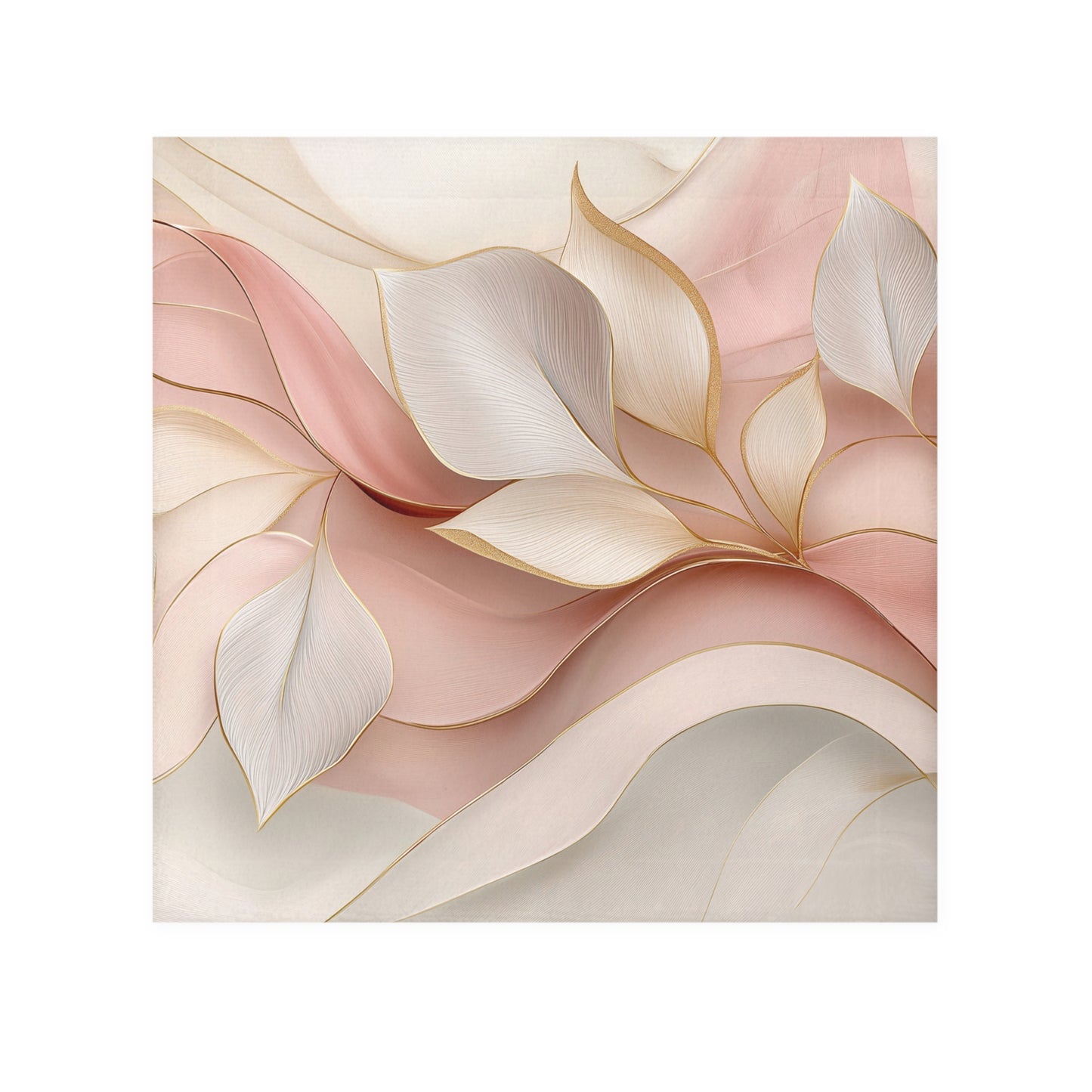 Floral Serenity Face Towel | Soft, Absorbent & Mindfully Designed