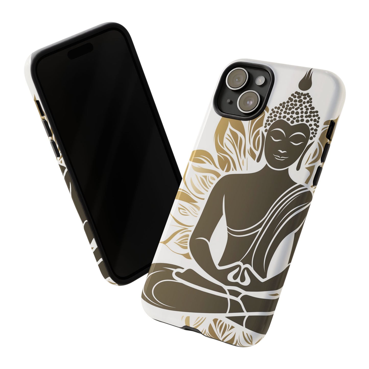 Buddha Serenity Tough Phone Case | Double-Layer Protection