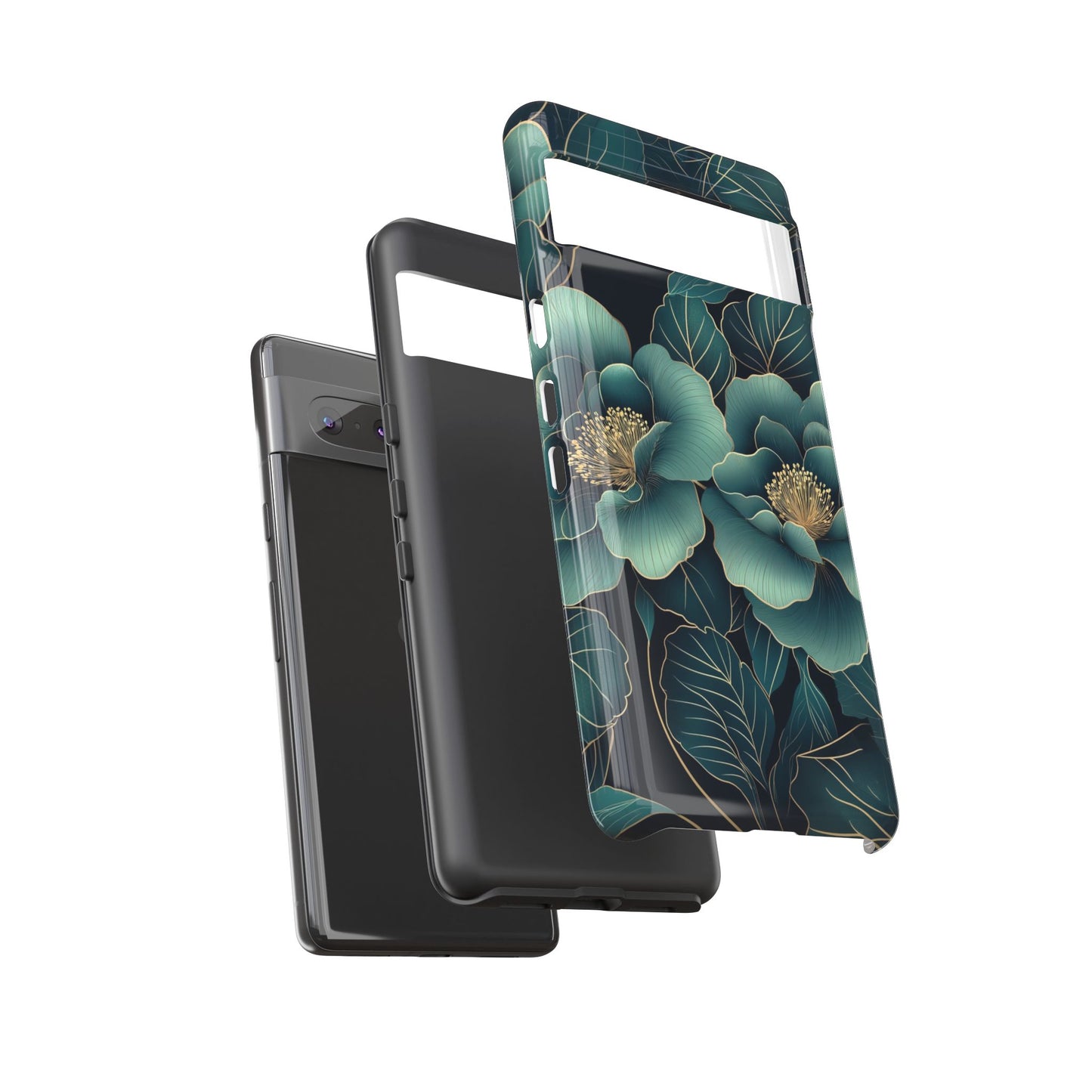 Floral Tough Case | Dual Layer Protection for iPhone, Samsung & Google Pixel