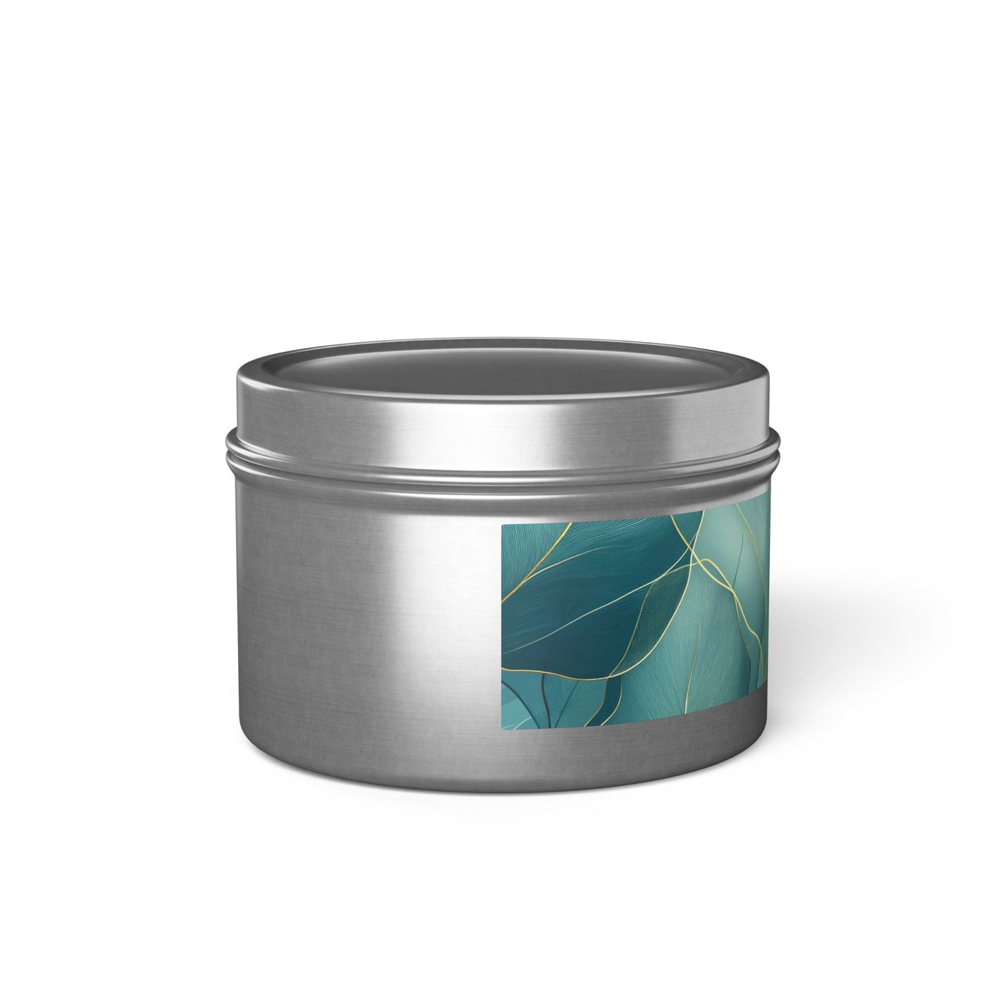 Aromatherapy Leaf Tin Candle