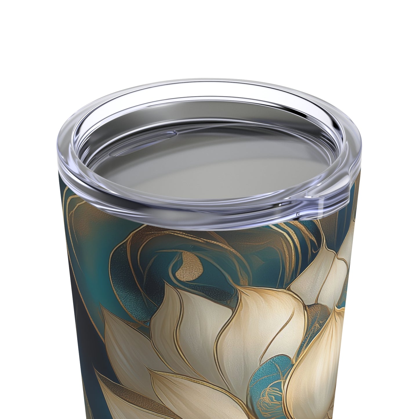 Lotus Blossom Insulated Tumbler | 20oz | Stylish Hot & Cold Drinkware