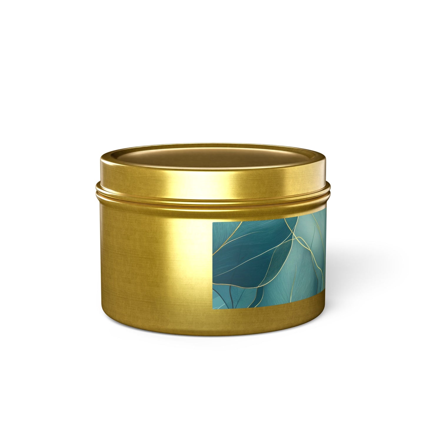 Aromatherapy Leaf Tin Candle