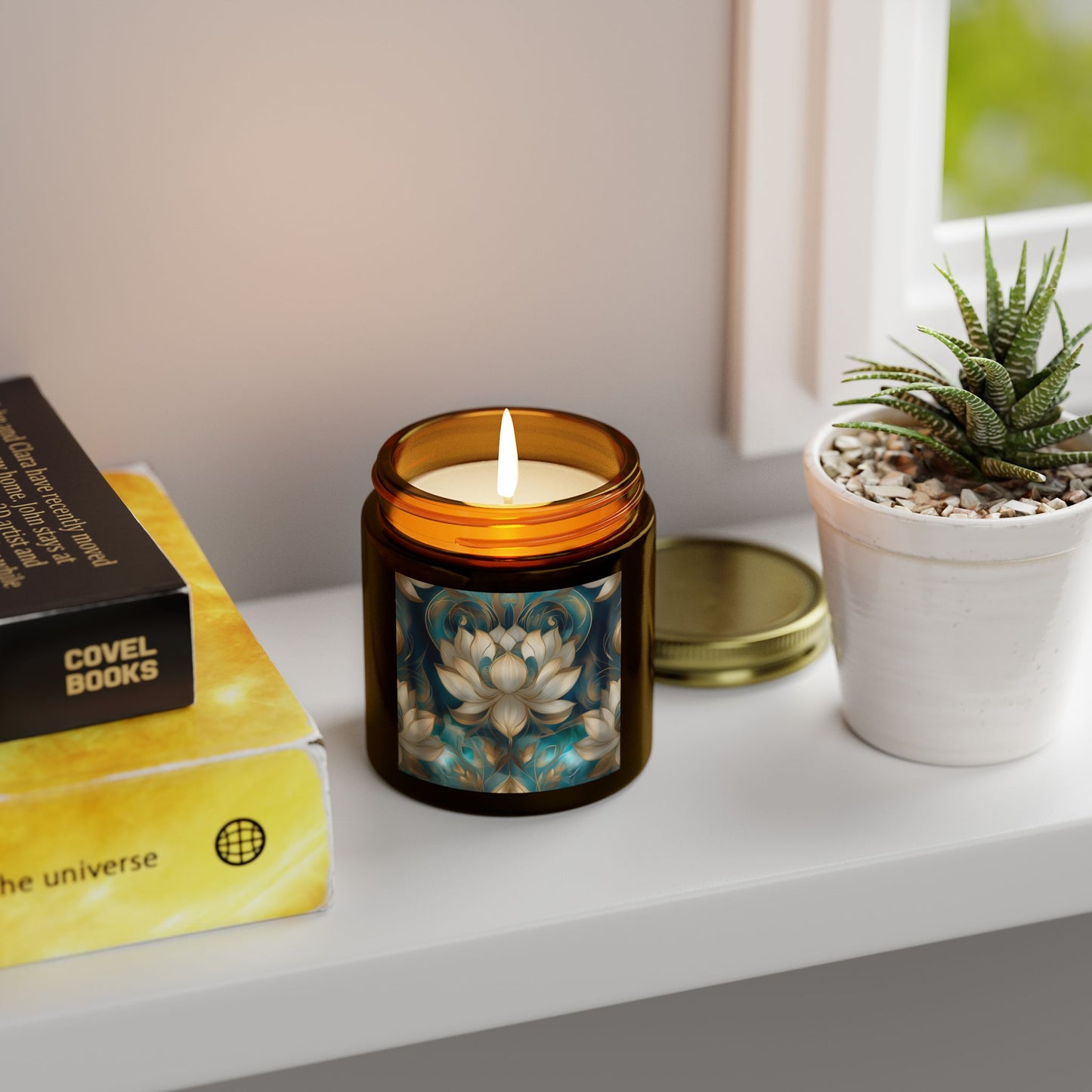 Lotus Bliss Scented Candle