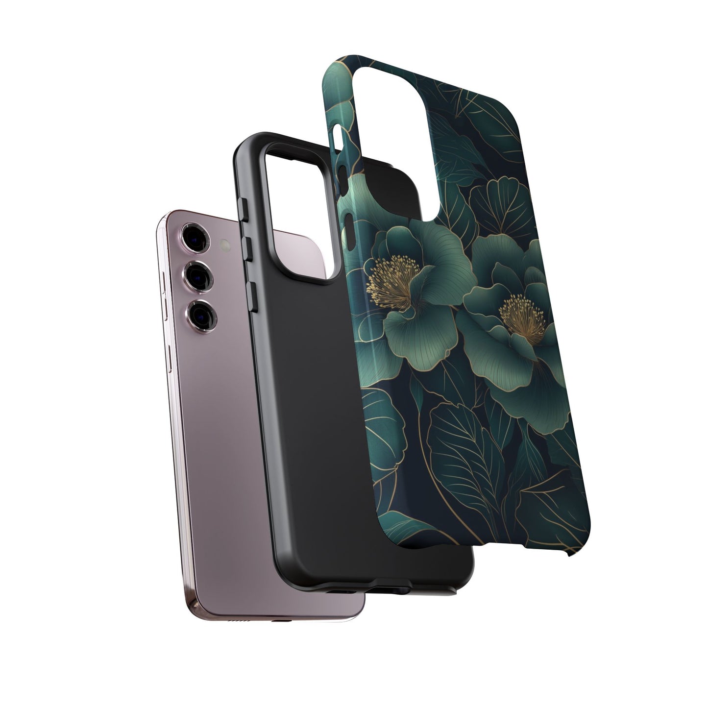 Floral Tough Case | Dual Layer Protection for iPhone, Samsung & Google Pixel