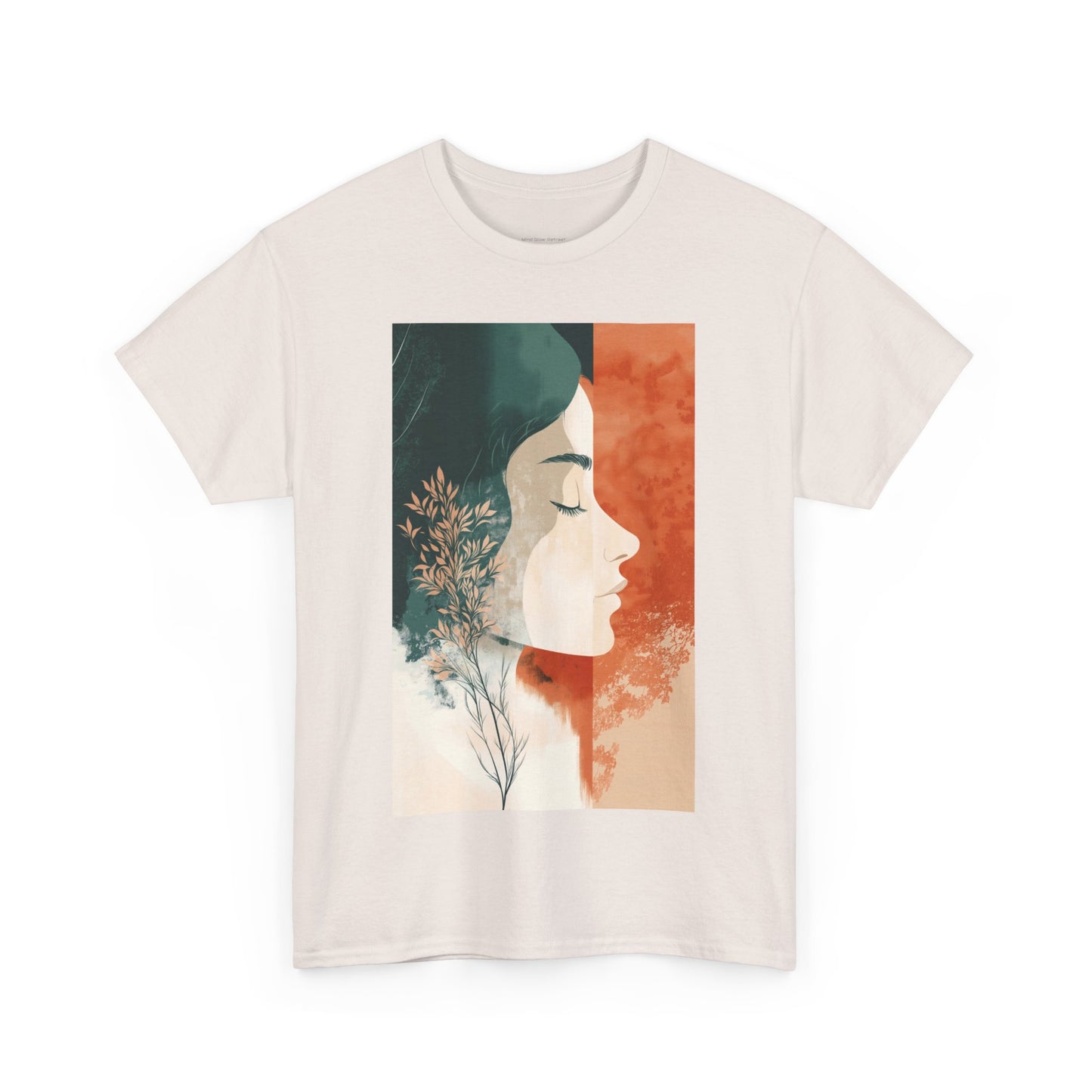 Inner Calm Unisex Heavy Cotton Tee – Zen-inspirierte Kunst für ein friedliches Leben