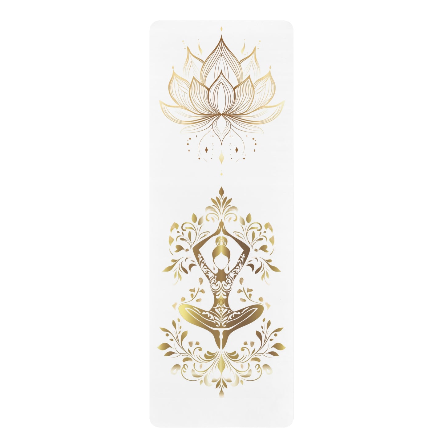 Luxurious Lotus Yoga Mat | Anti-Slip & Soft Suede Finish