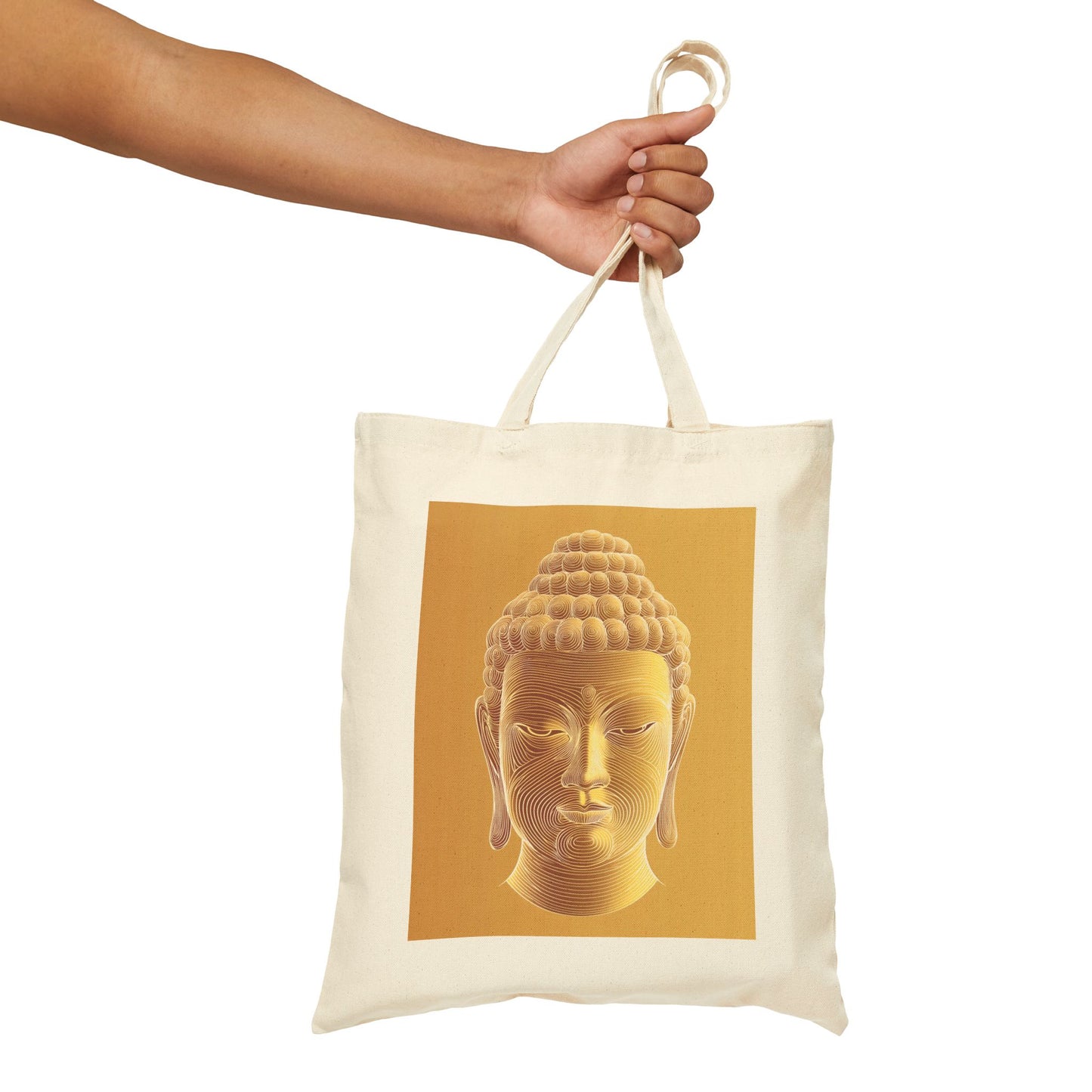 Zen Bliss Cotton Canvas Tote Bag