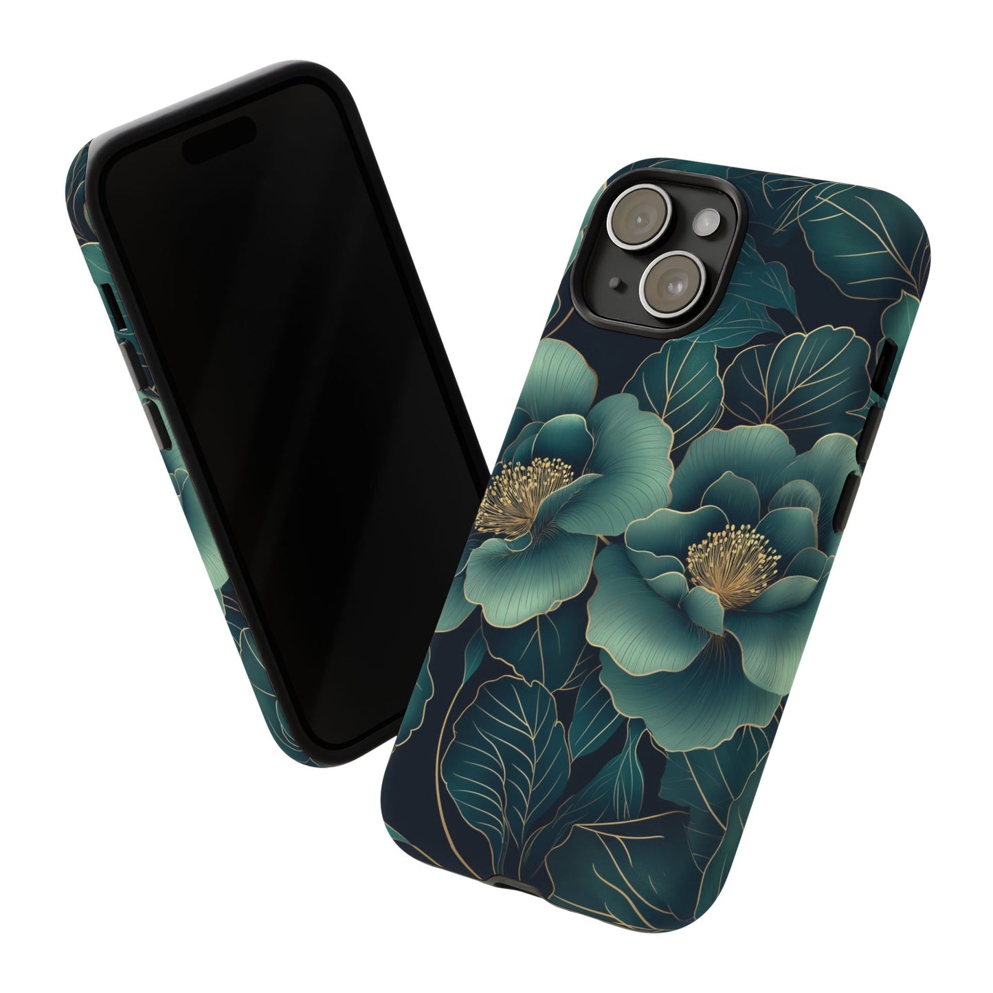 Floral Tough Case | Dual Layer Protection for iPhone, Samsung & Google Pixel