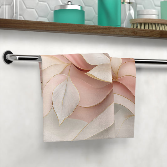 Floral Serenity Face Towel | Soft, Absorbent & Mindfully Designed