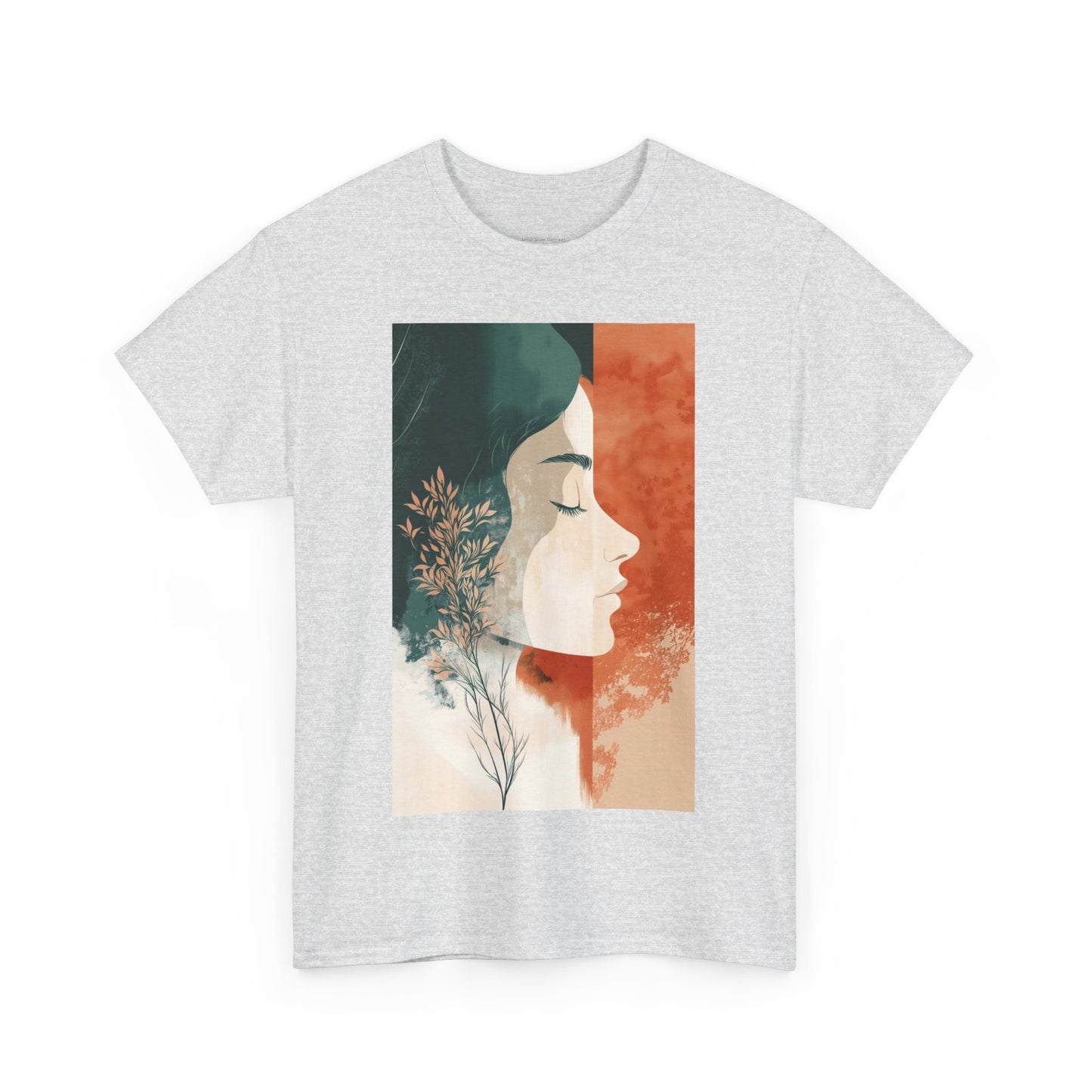 Inner Calm Unisex Heavy Cotton Tee – Zen-inspirierte Kunst für ein friedliches Leben