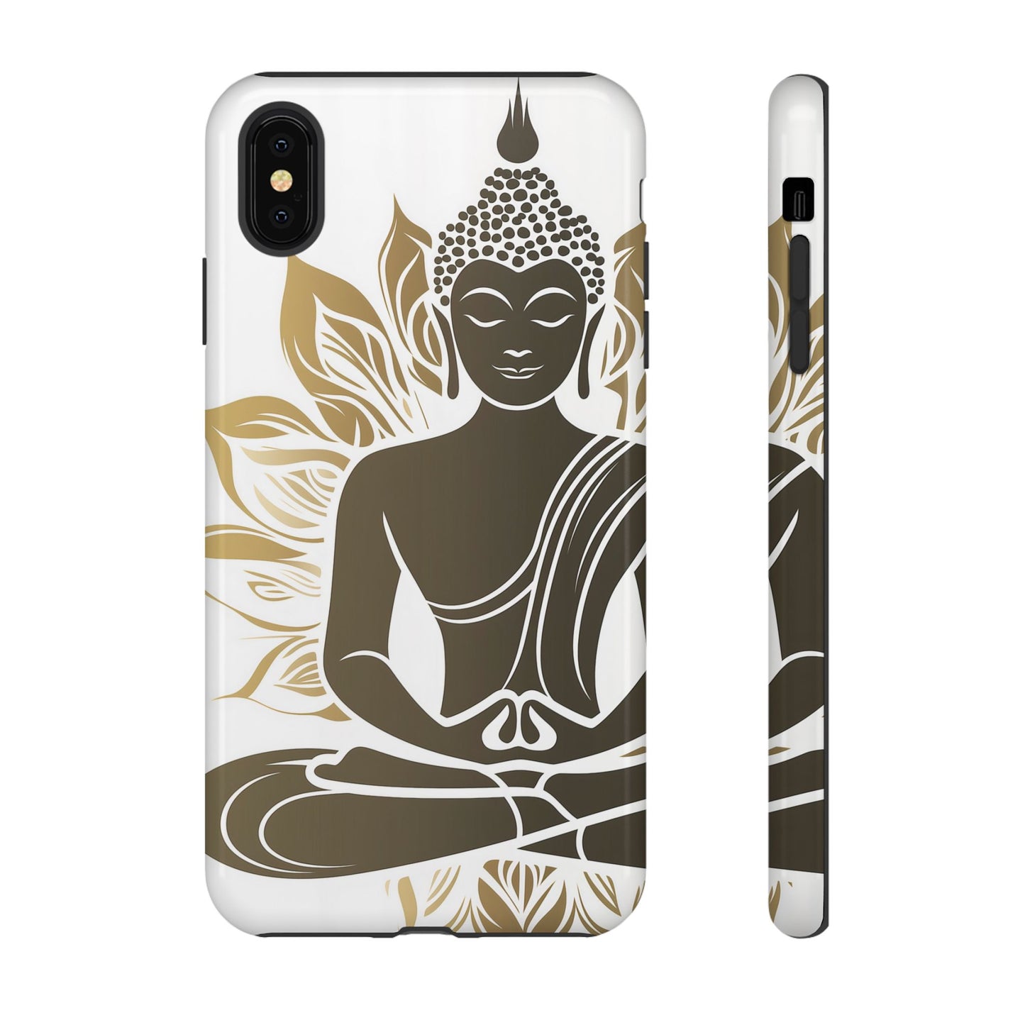 Buddha Serenity Tough Phone Case | Double-Layer Protection