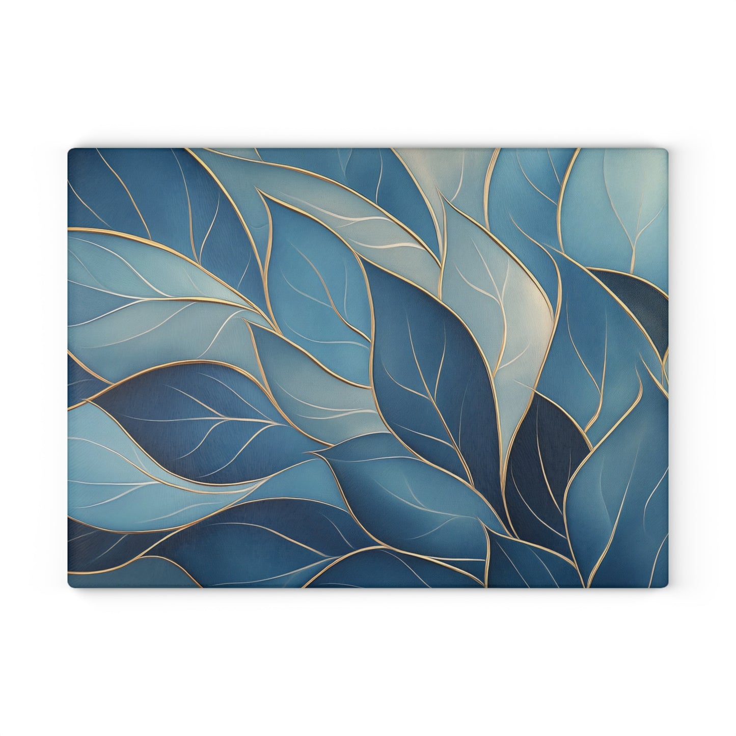 Tranquil Leaf Glass Cutting Board