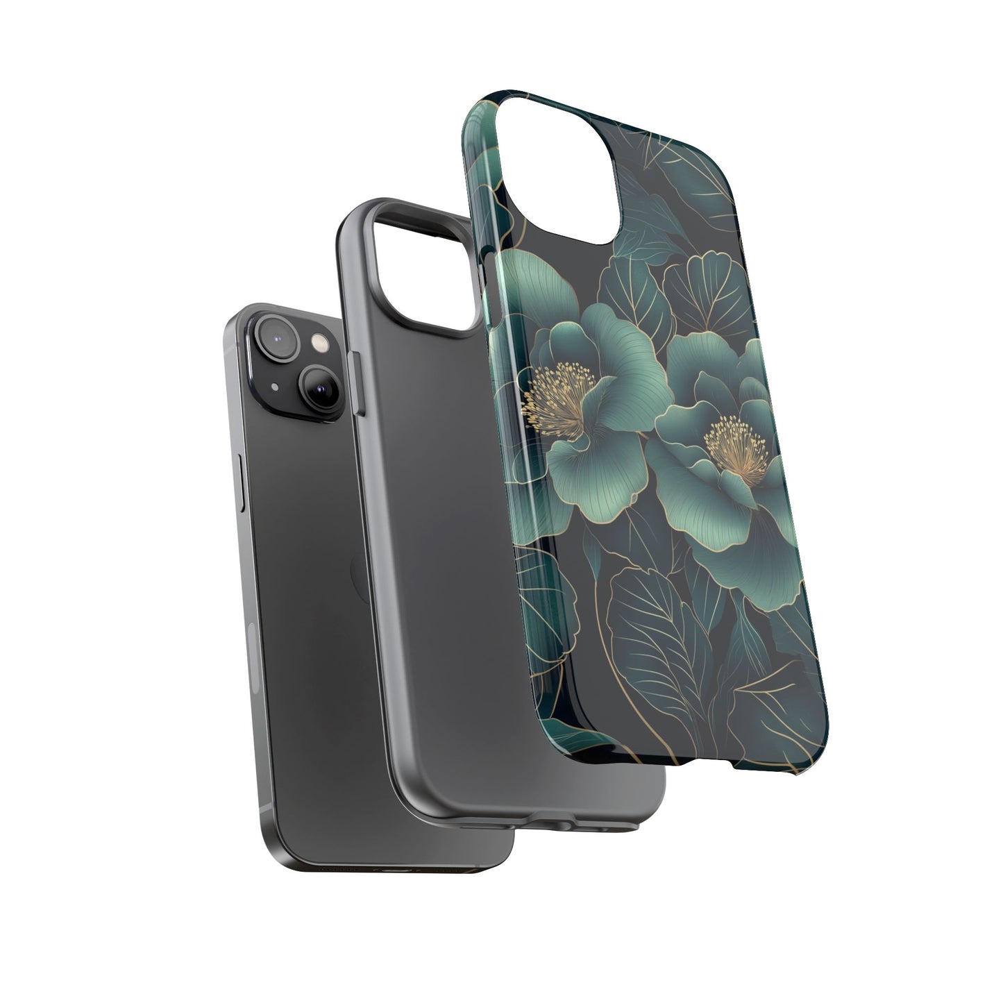 Floral Tough Case | Dual Layer Protection for iPhone, Samsung & Google Pixel