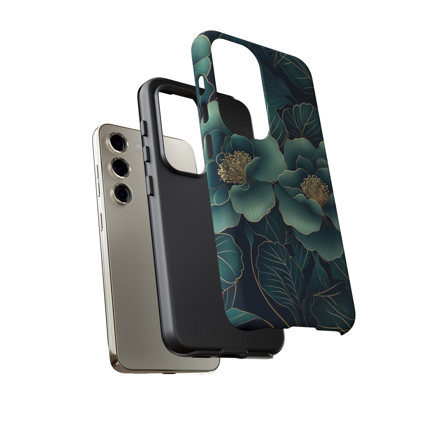 Floral Tough Case | Dual Layer Protection for iPhone, Samsung & Google Pixel