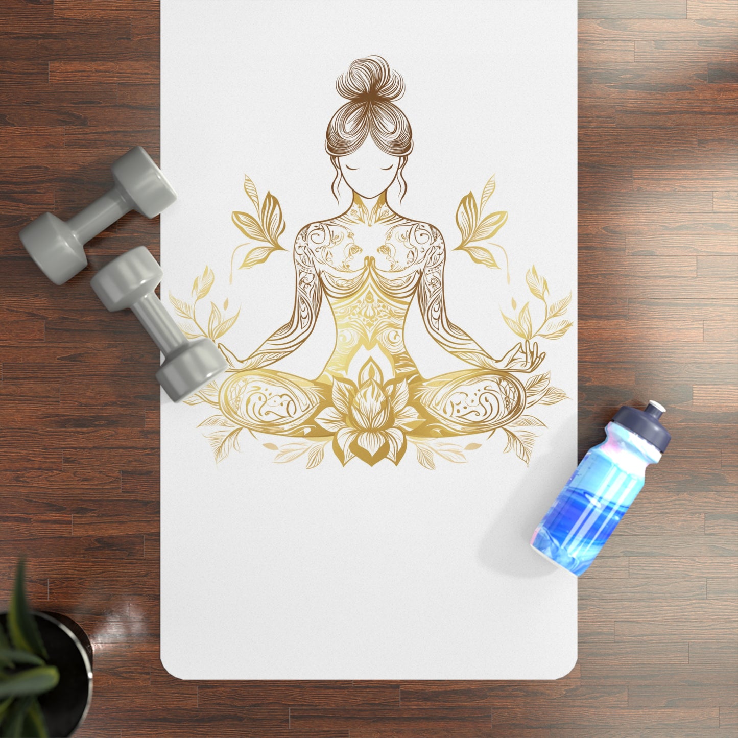 Golden Yogi Star Yoga Mat | Perfect Gift for a Yogi Girl