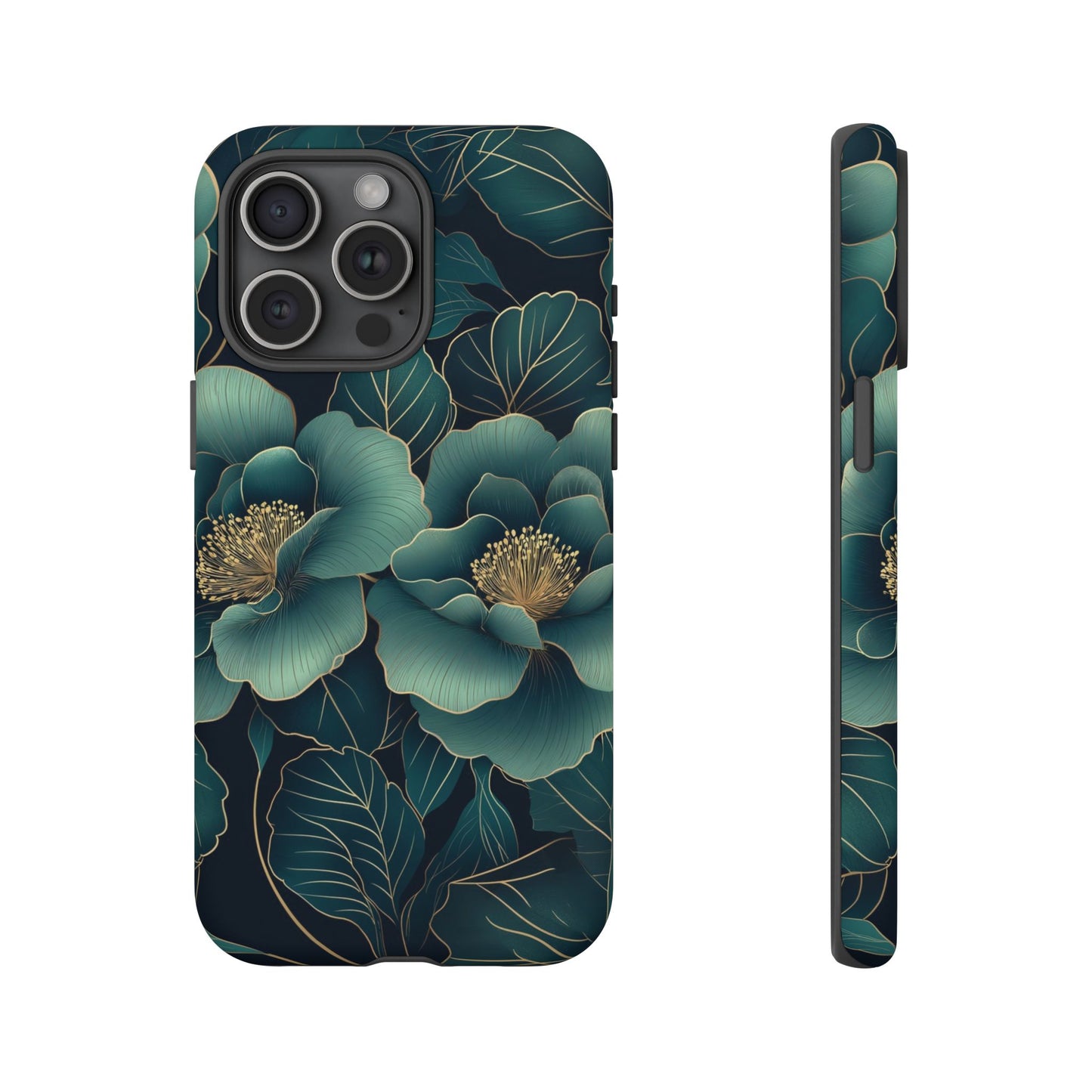 Floral Tough Case | Dual Layer Protection for iPhone, Samsung & Google Pixel