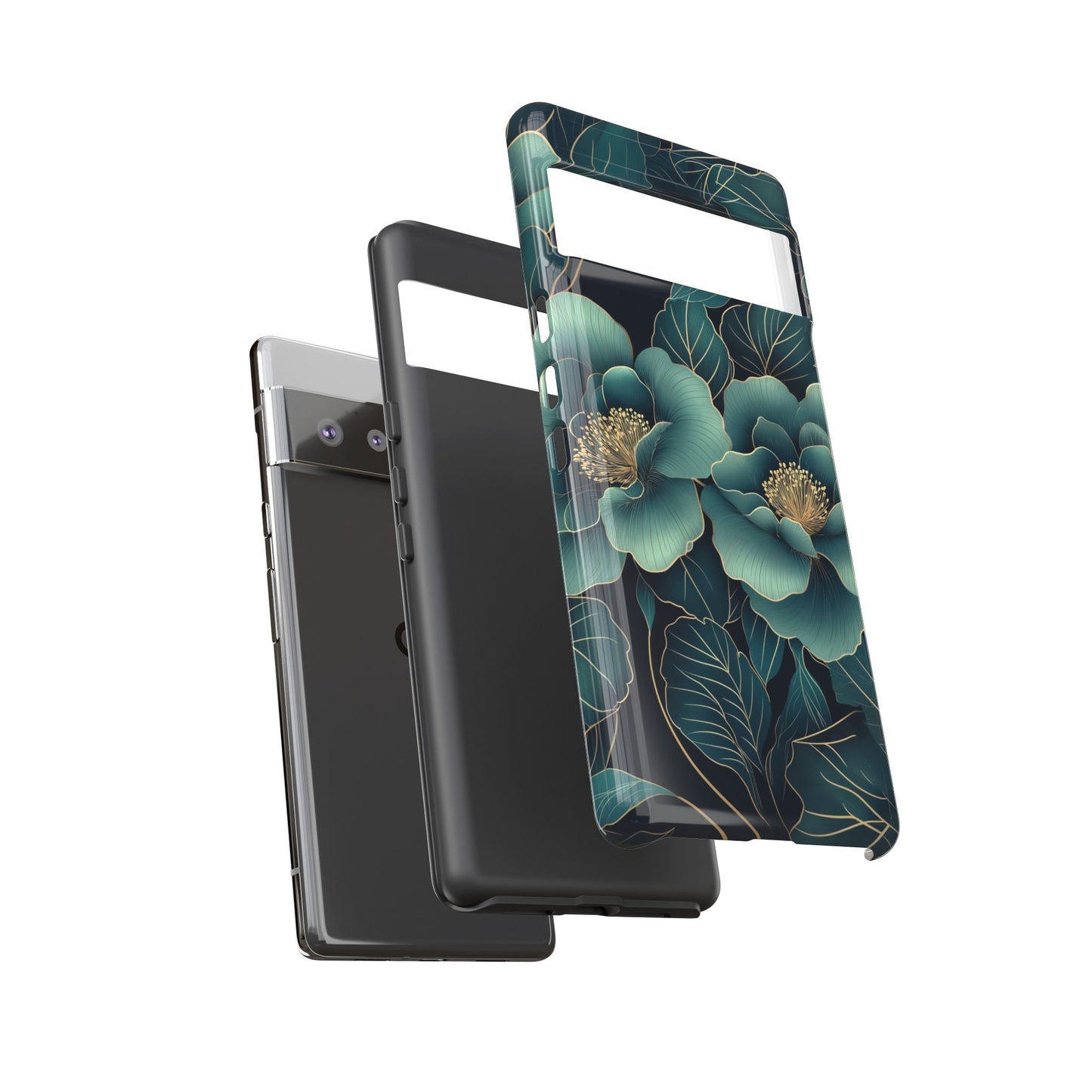 Floral Tough Case | Dual Layer Protection for iPhone, Samsung & Google Pixel