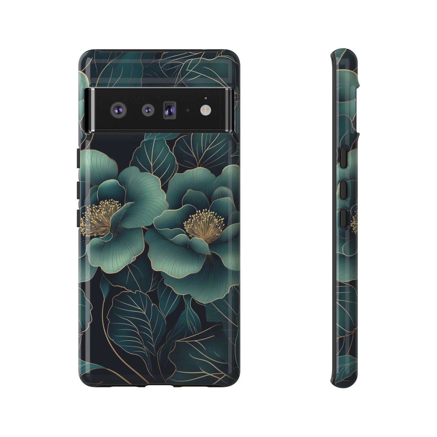 Floral Tough Case | Dual Layer Protection for iPhone, Samsung & Google Pixel