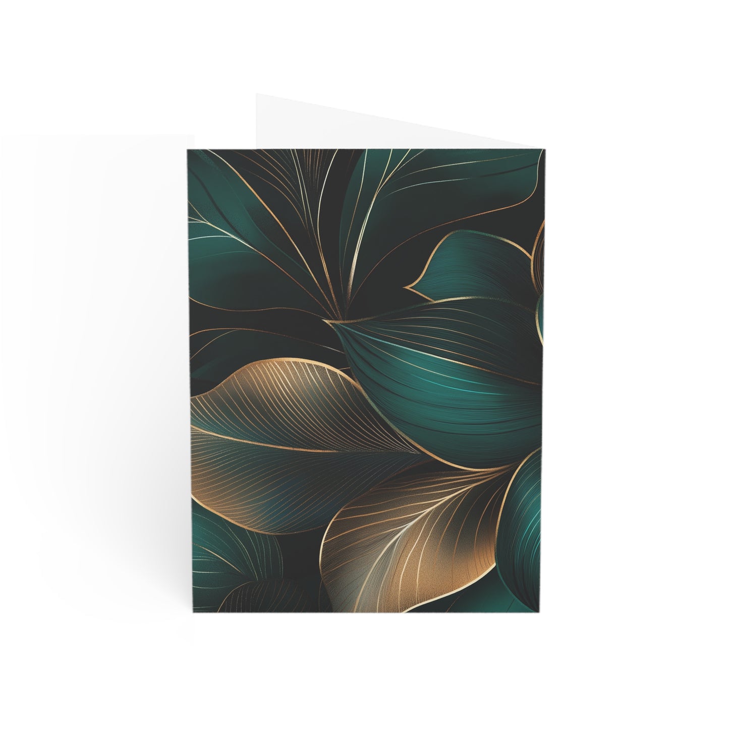 Floral Serenity Greeting Cards | Personalized Elegance for Every Occasion