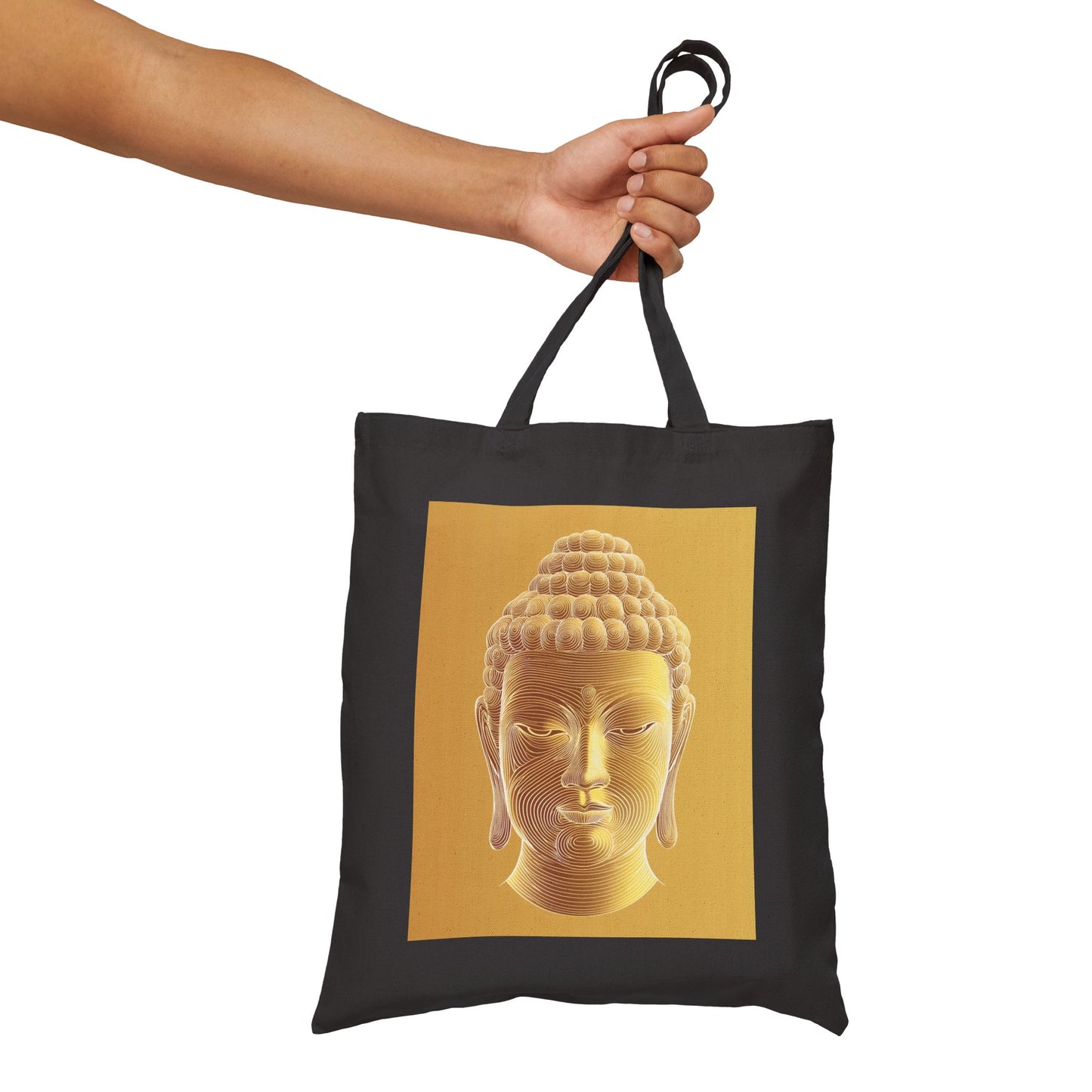 Zen Bliss Cotton Canvas Tote Bag