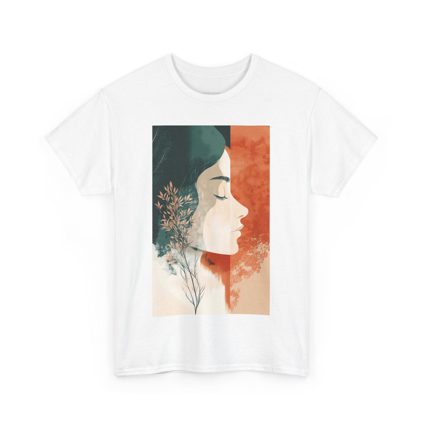 Inner Calm Unisex Heavy Cotton Tee – Zen-inspirierte Kunst für ein friedliches Leben