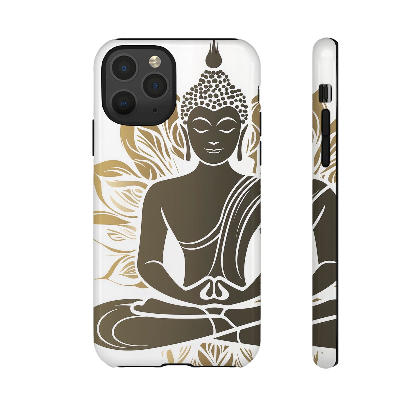 Buddha Serenity Tough Phone Case | Double-Layer Protection