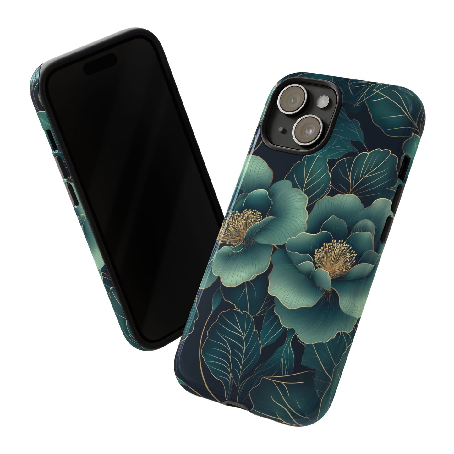 Floral Tough Case | Dual Layer Protection for iPhone, Samsung & Google Pixel