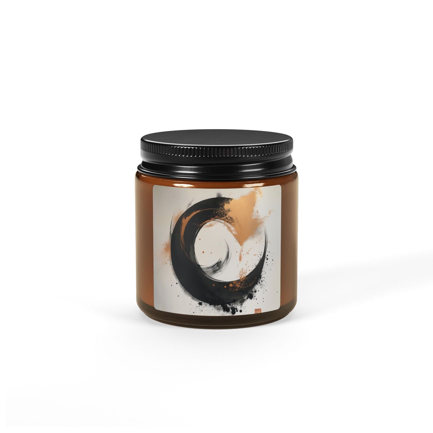 Zen Circle Scented Soy Candle – Calm Your Space with Mindful Ambience