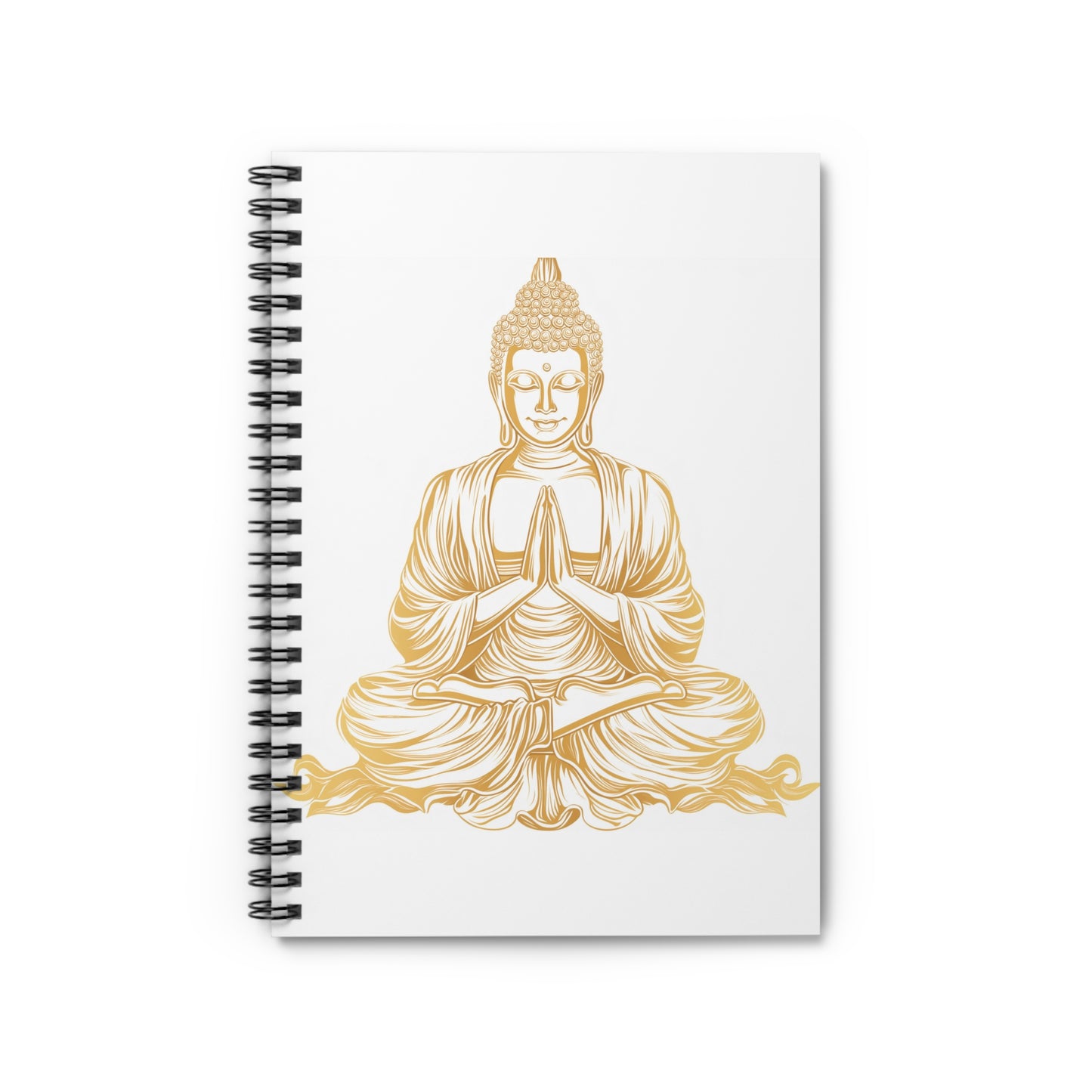 Buddha Serenity Spiral Notebook | Gratitude Journal | Ruled Line