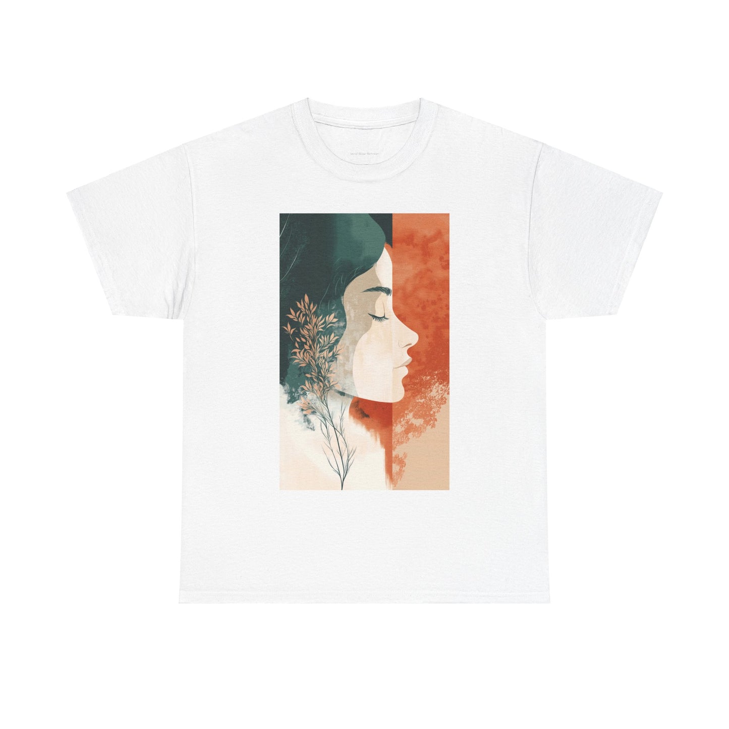 Inner Calm Unisex Heavy Cotton Tee – Zen-inspirierte Kunst für ein friedliches Leben