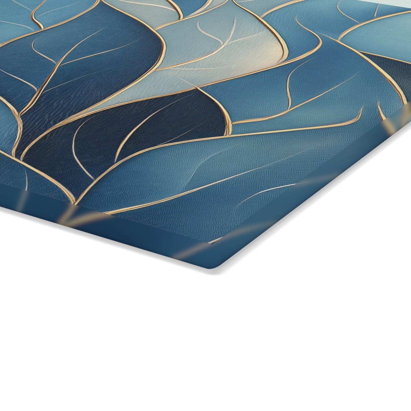 Tranquil Leaf Glass Cutting Board