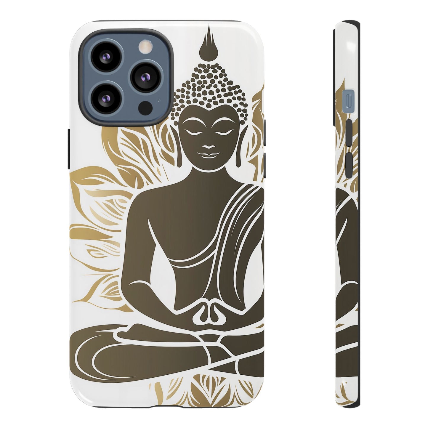 Buddha Serenity Tough Phone Case | Double-Layer Protection