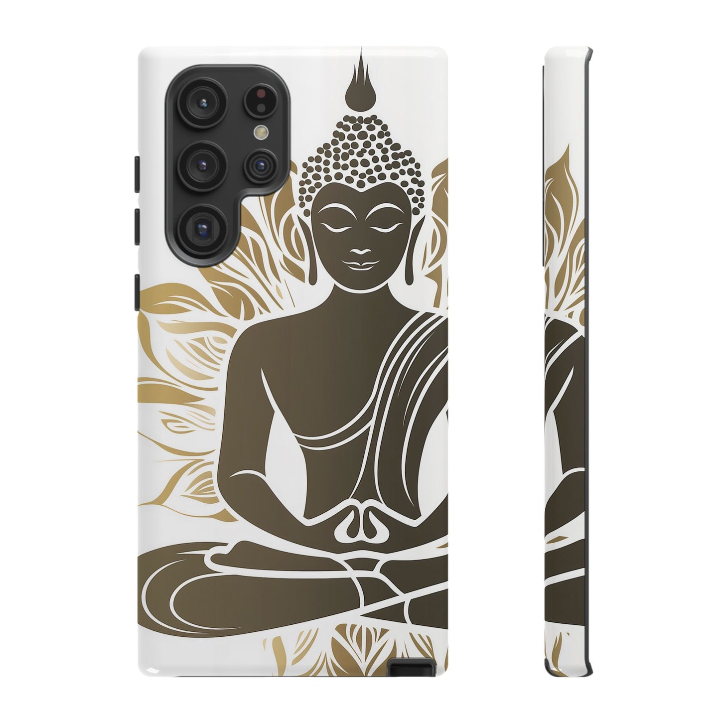 Buddha Serenity Tough Phone Case | Double-Layer Protection